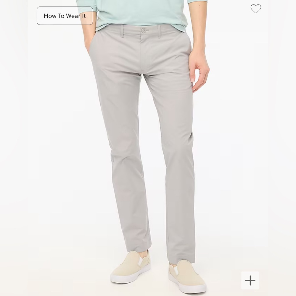 J. Crew Factory Slim-fit tech pant • size 32x32 • AA712